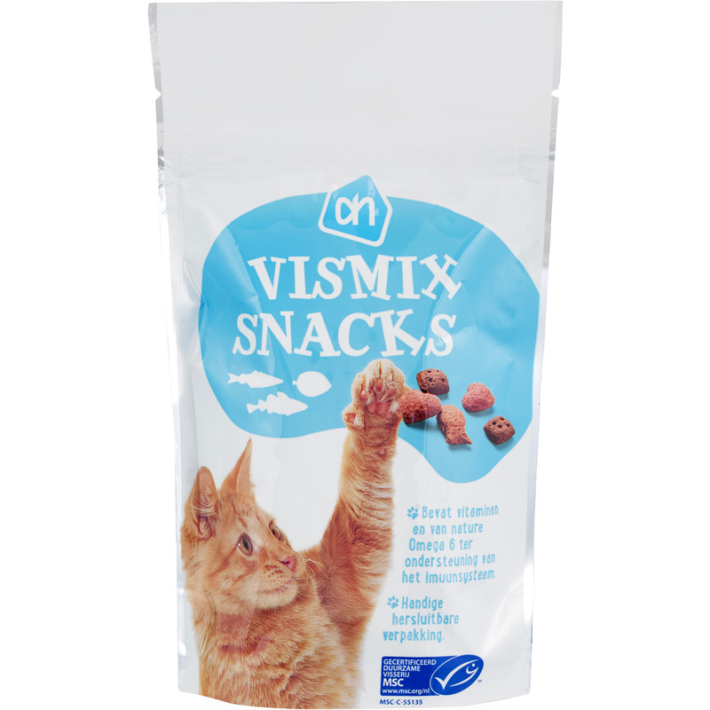 Een afbeelding van AH Vismix snacks
