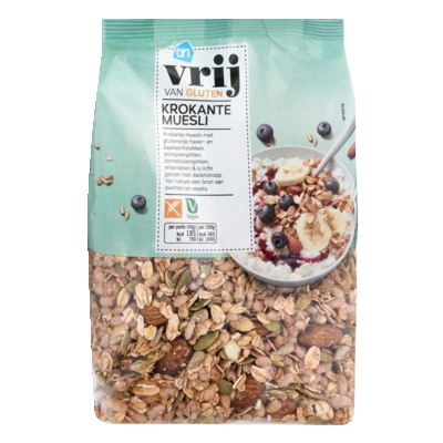 pdp-image-AH Glutenvrij Gluten krokante Muesli