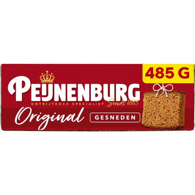 Een afbeelding van Peijnenburg Ontbijtkoek original gesneden