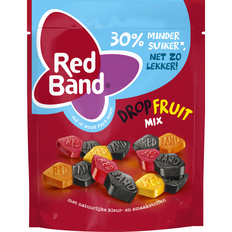 Een afbeelding van Red Band Dropfruit mix 30% minder suiker