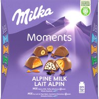 Een afbeelding van Milka Moments alpenmelk mix