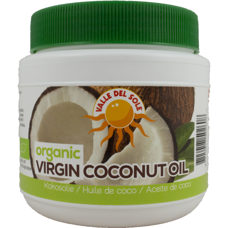 Een afbeelding van Valle del sole Organic virgin coconut oil