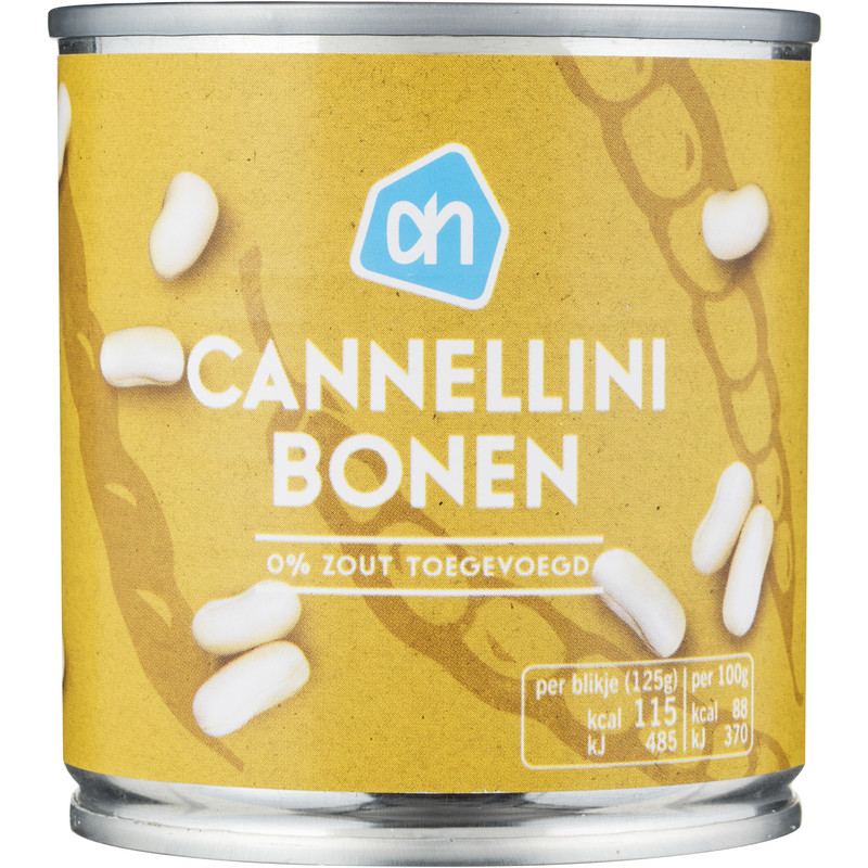 Een afbeelding van AH Cannellini bonen 0% klein