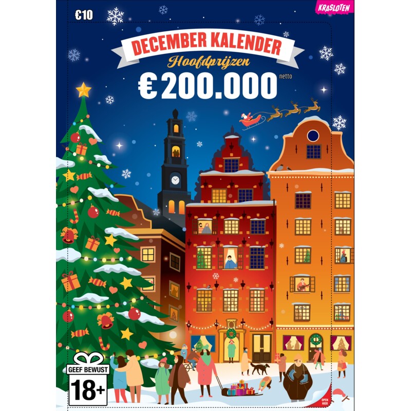 Een afbeelding van Kraslot December Kalender spel 235