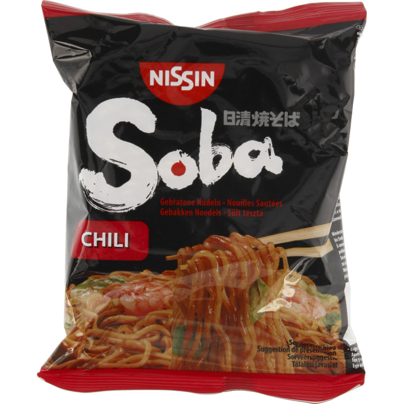 Een afbeelding van Nissin Soba chili noodles