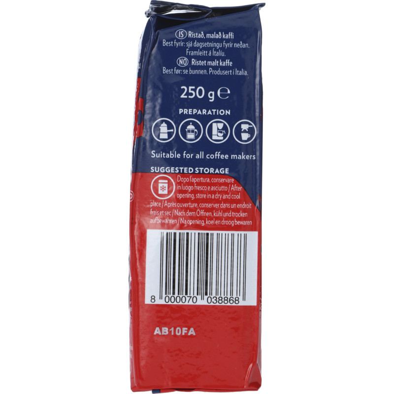 Een afbeelding van Lavazza Crema e gusto classico gemalen koffie