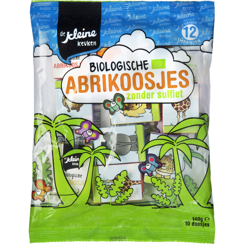 Een afbeelding van De Kleine Keuken Biologische abrikoosjes 12mnd