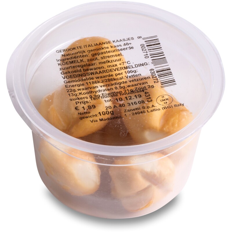 Een afbeelding van Deliziosa Scamorza bolletjes gerookt 108g