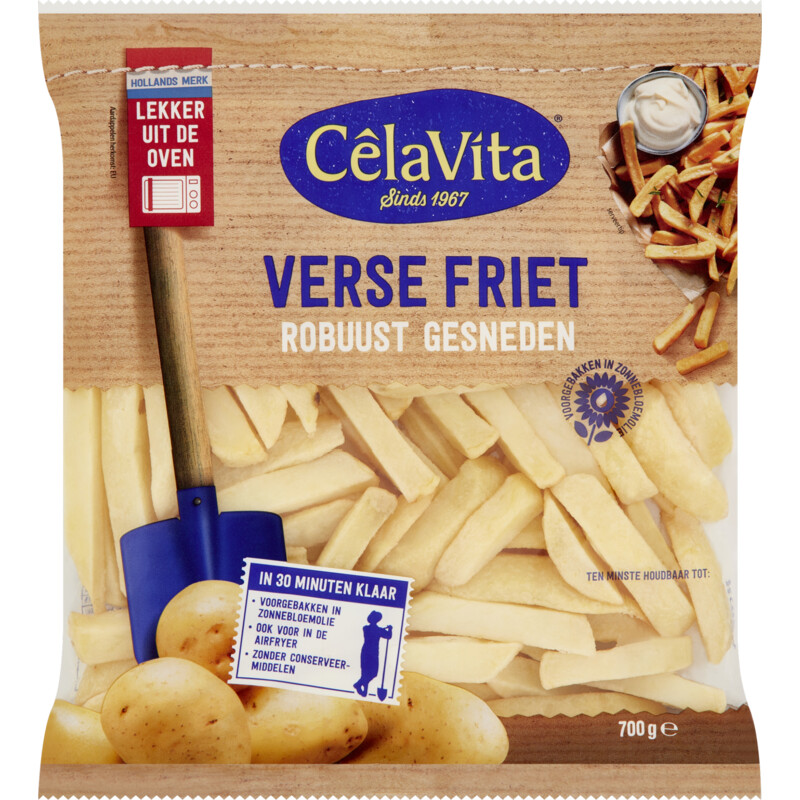 Een afbeelding van CêlaVíta Verse friet robuust gesneden