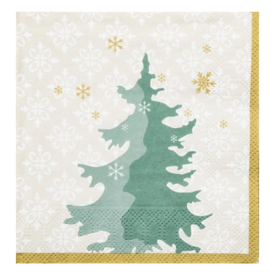 pdp-image-AH servet 24x24cm Kerstbomen