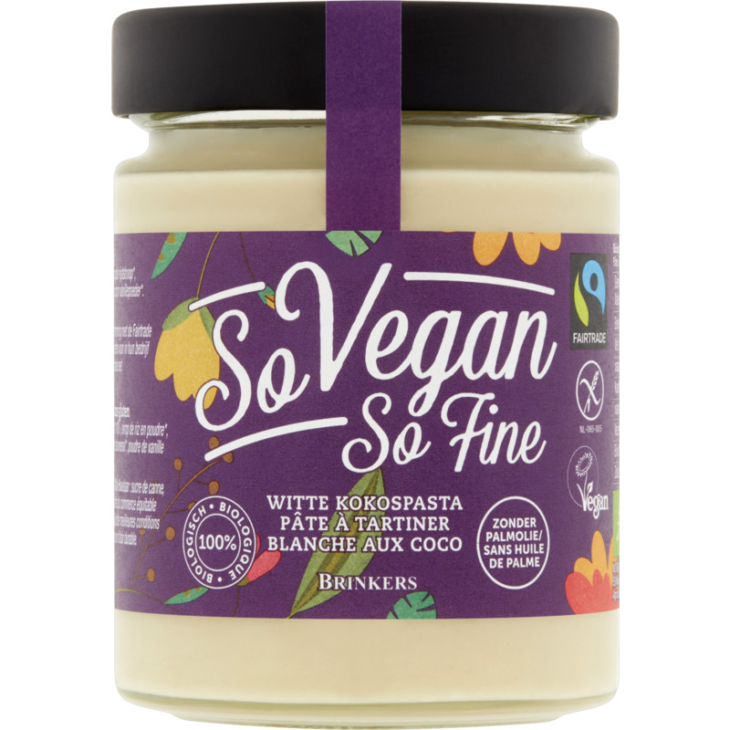 Een afbeelding van So Vegan So Fine Witte kokospasta