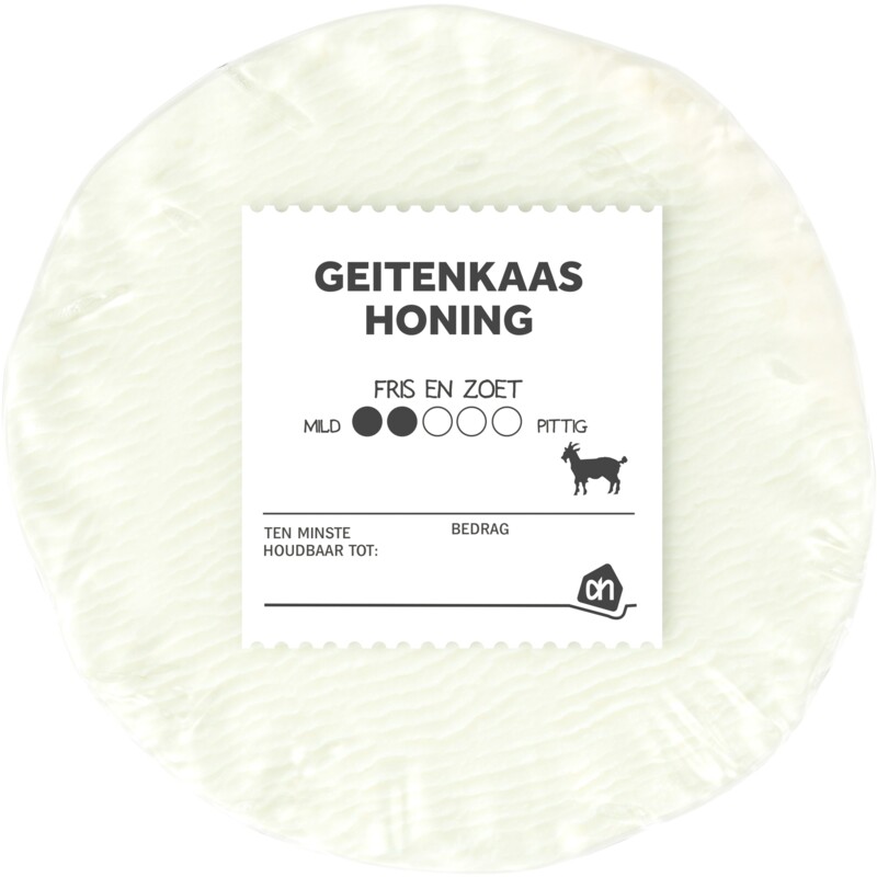 Een afbeelding van AH Geitenkaas honing 40+