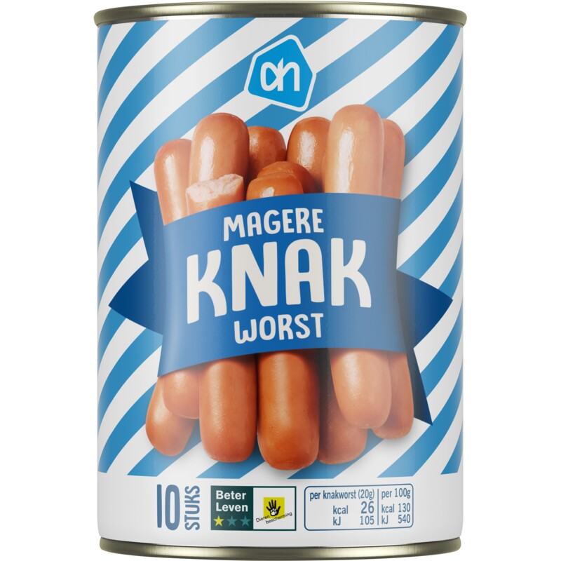 Een afbeelding van AH Magere knakworst