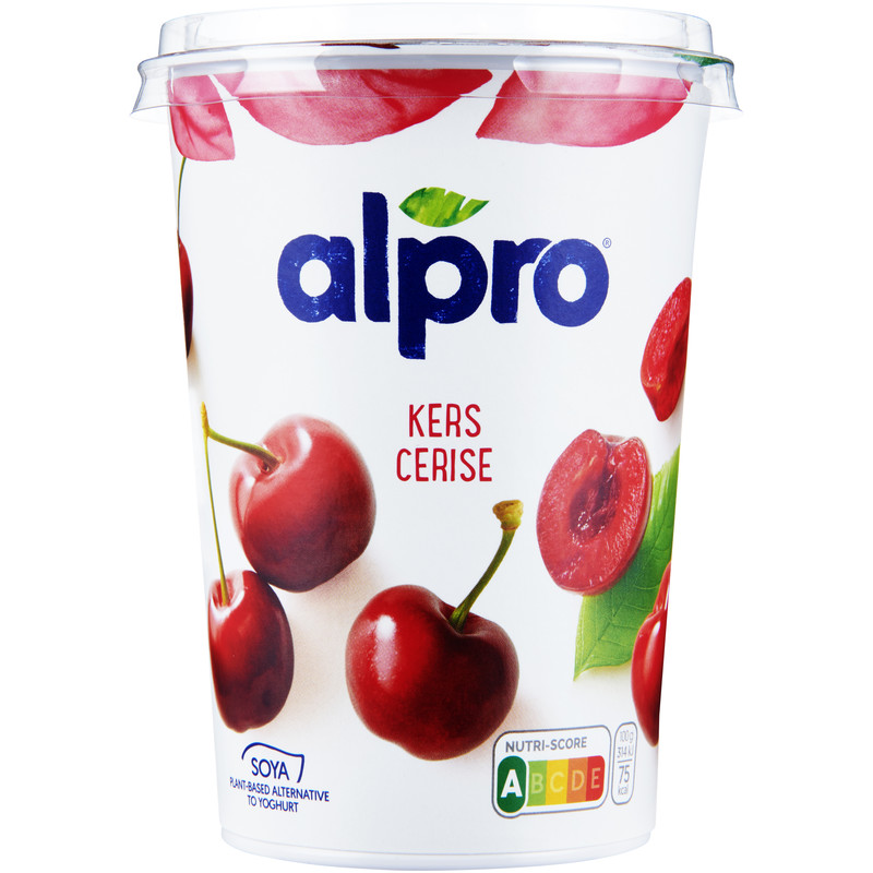 Een afbeelding van Alpro Plantaardige variatie op yoghurt kers