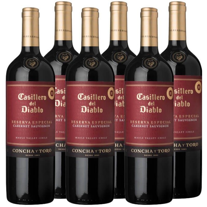 Een afbeelding van Casillero del Diablo Reserva especial cabernet sauvignon doos