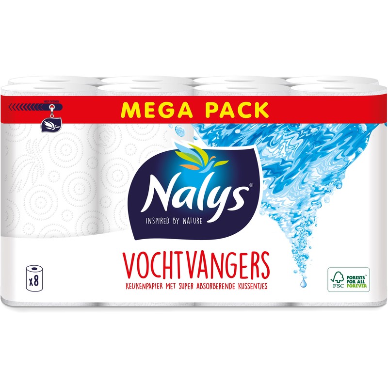 Een afbeelding van Nalys Vochtvangers mega pack