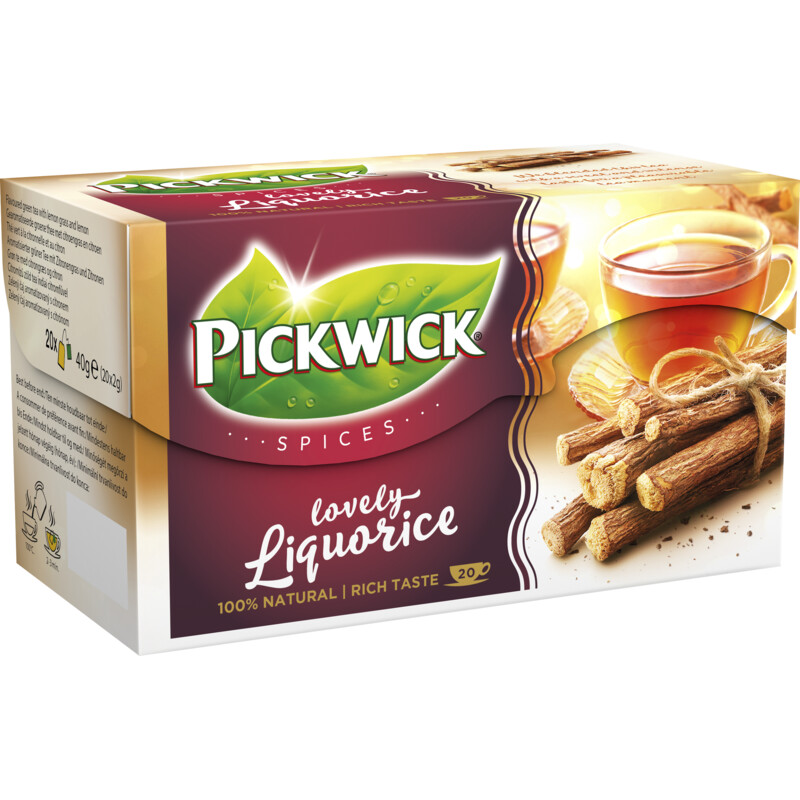 Een afbeelding van Pickwick Spices lovely liquorice