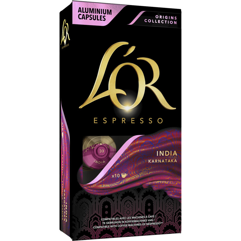 Een afbeelding van L'OR Espresso India Karnataka capsules