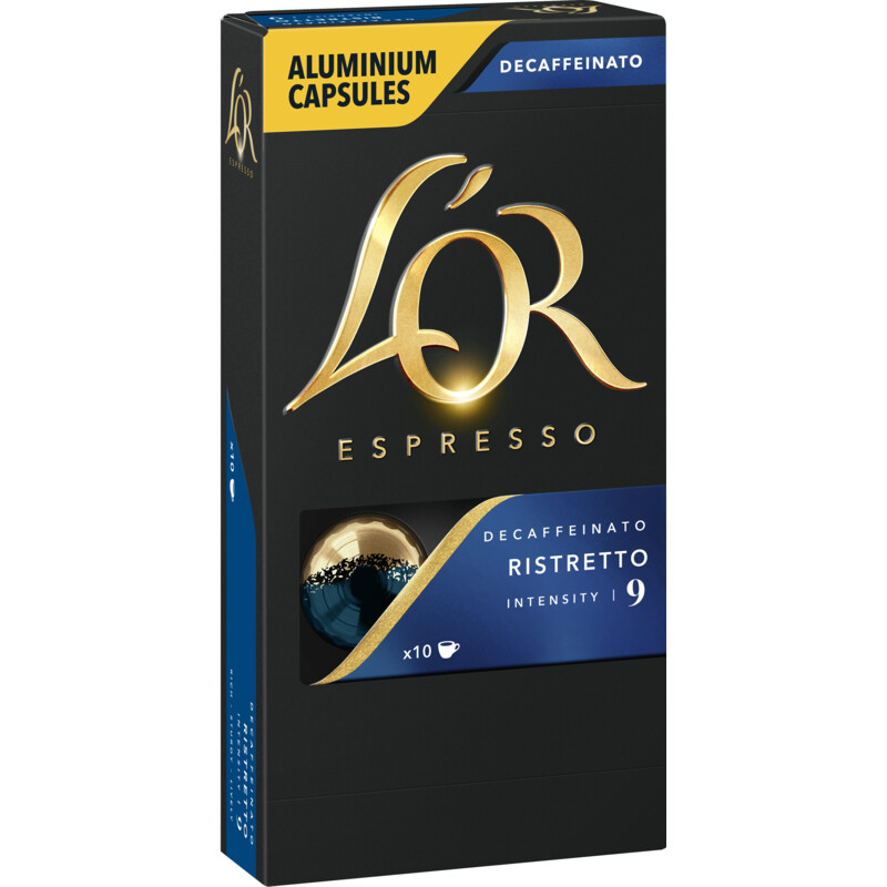 Een afbeelding van L'OR Espresso decaffeinato ristretto capsules