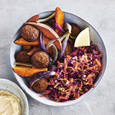 pdp-image-Allerhande Box Zoete aardappel met falafel en rauwkost