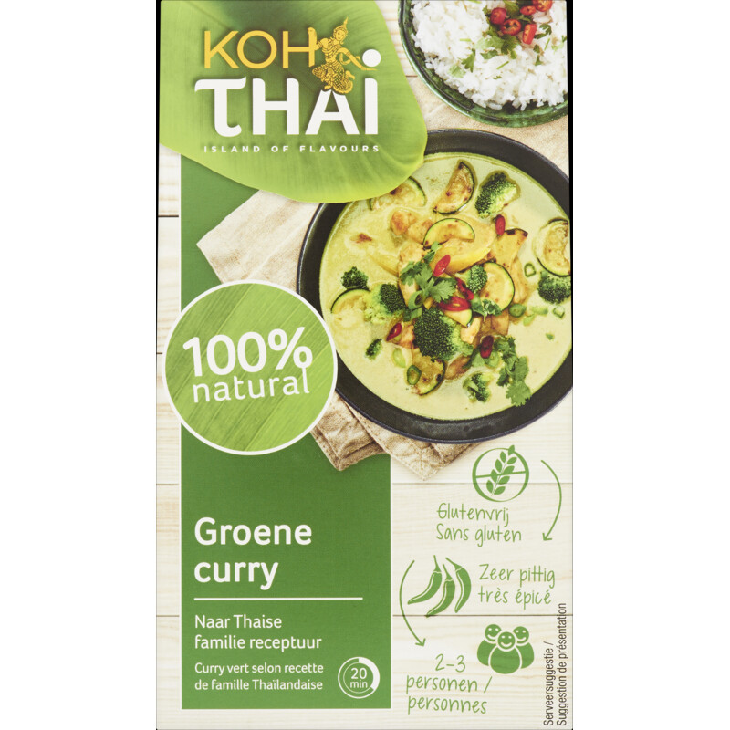 Een afbeelding van Koh Thai Groene currypasta