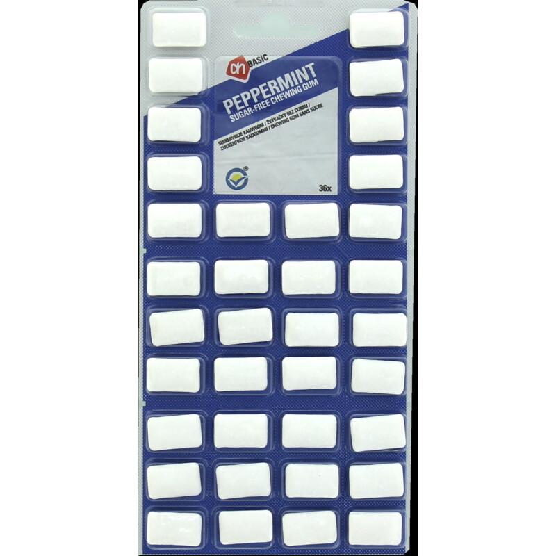 Een afbeelding van AH BASIC Peppermint chewing gum