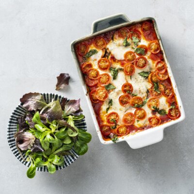 Allerhande Box Courgette melanzane met tomaatjes & sla reserveren ...