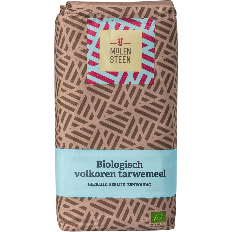Een afbeelding van Molensteen Biologisch volkoren tarwemeel