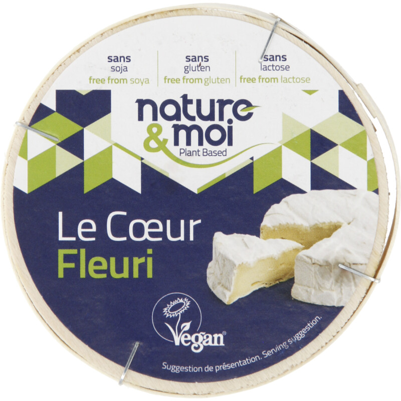 Een afbeelding van Nature & Moi Plantaardige Camembert 150g