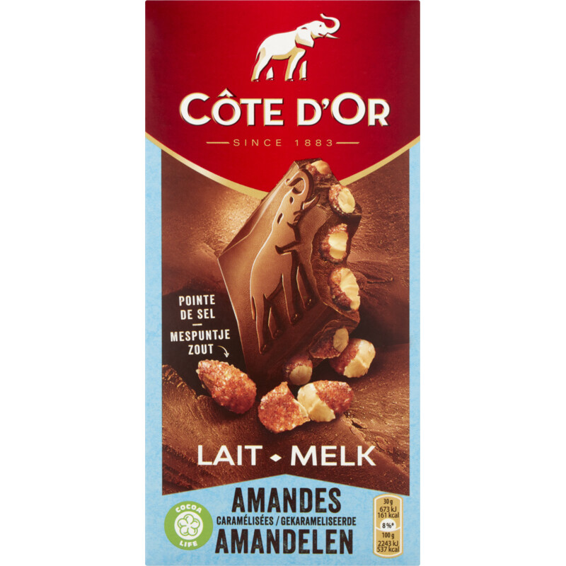 Melk gekarameliseerde amandelnoten - 462