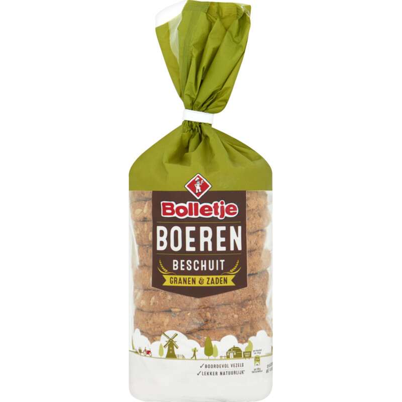 Een afbeelding van Bolletje Boeren granen beschuit