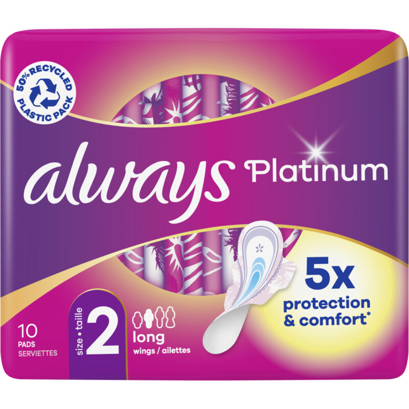 Een afbeelding van Always Platinum ultra long maandverband