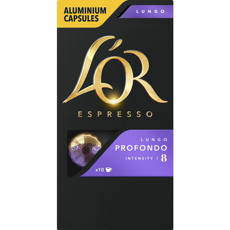 Een afbeelding van L'OR Espresso lungo profondo capsules