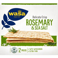 Een afbeelding van Wasa Delicate thin crisp rosemary & salt