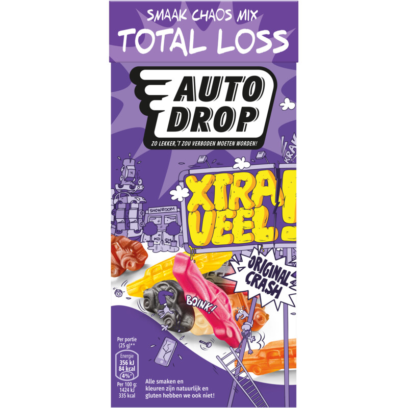 Een afbeelding van Autodrop Smaak chaos mix total loss XL