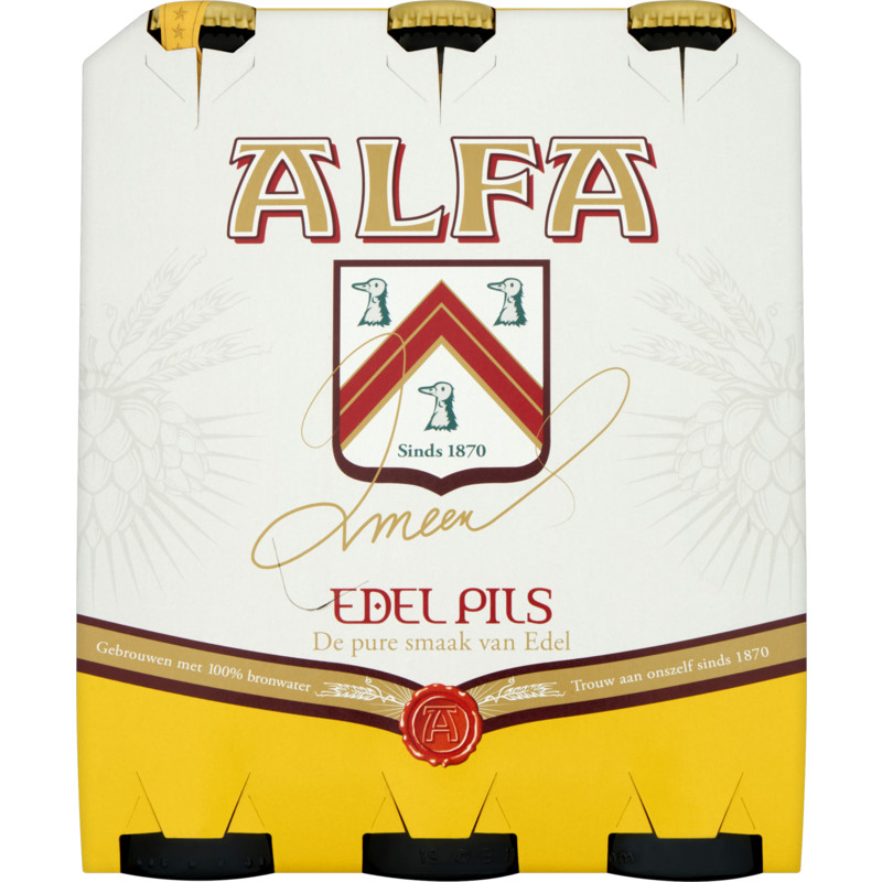 Een afbeelding van Alfa Edelpils 6-pack