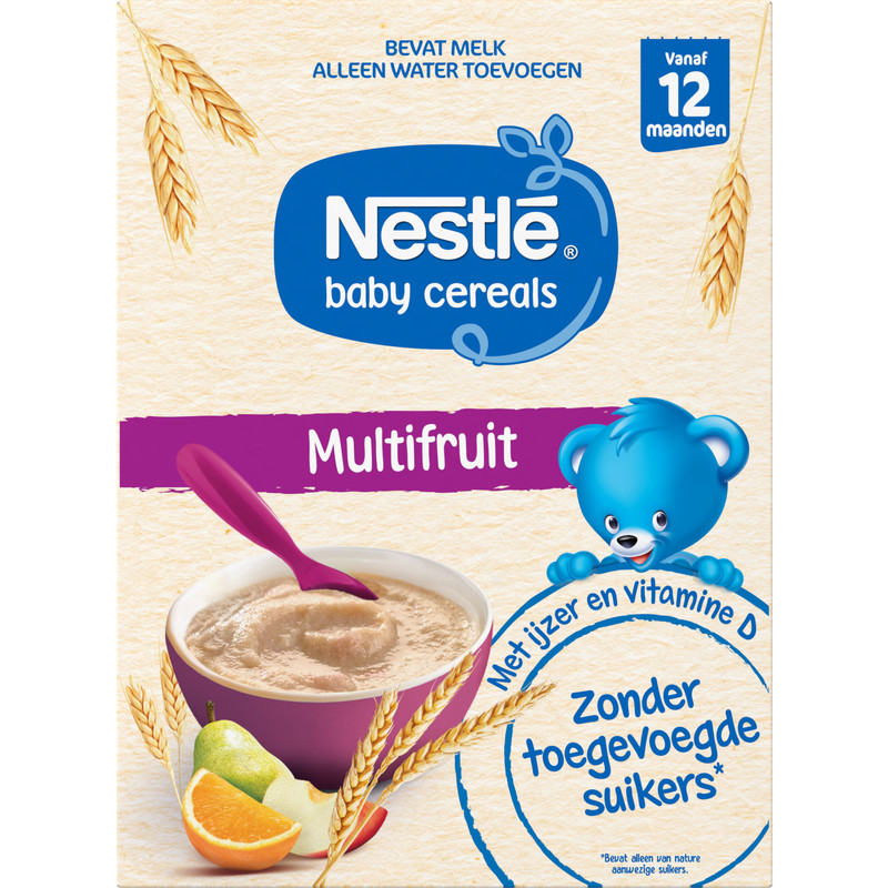 Een afbeelding van Nestlé Baby cereals multifruit 12+ maanden