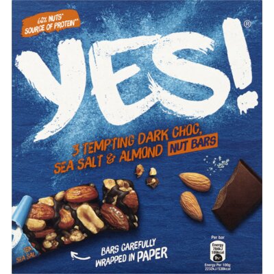 YES! YES Sea Salt + Almond nut bars bestellen | Albert Heijn