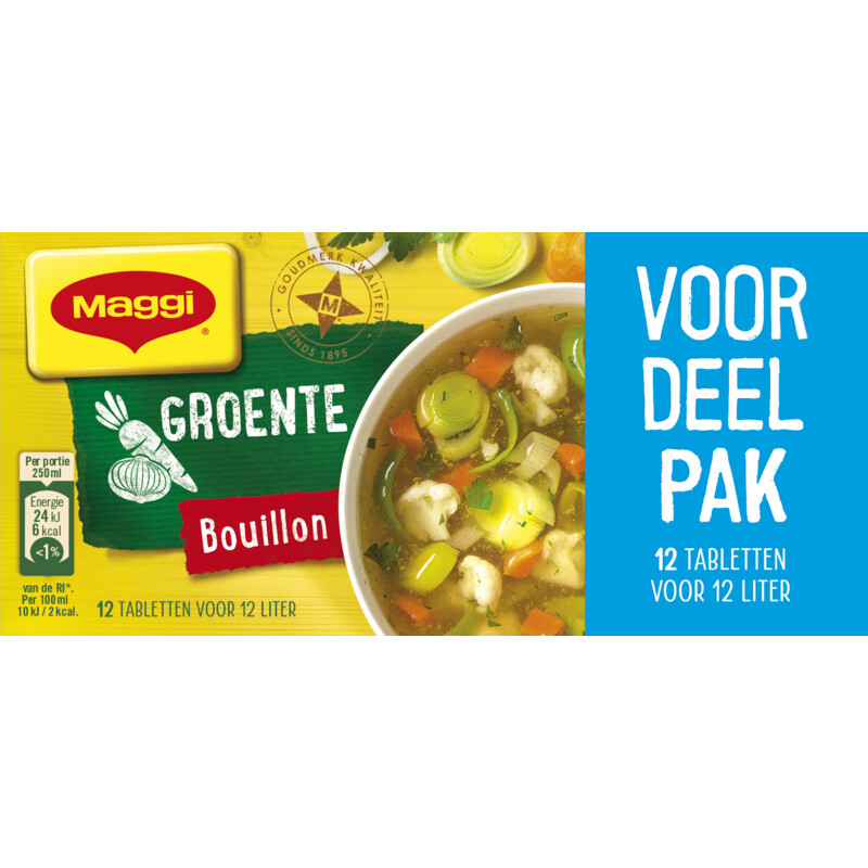Maggi Bouillonblokjes groente voordeelpak reserveren Albert Heijn