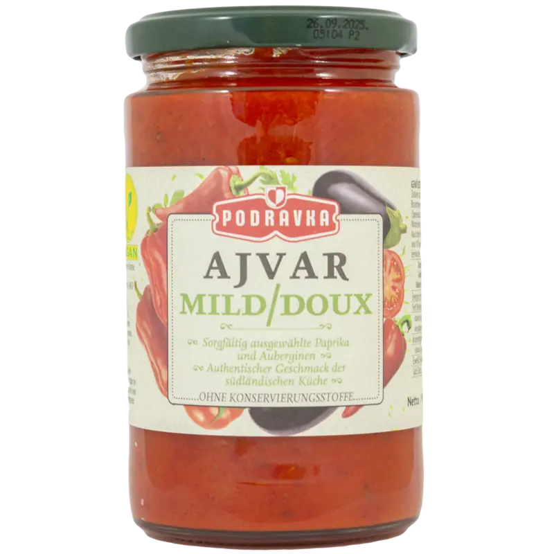 Podravka Ajvar mild paprikasaus