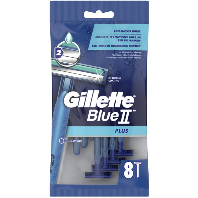 Een afbeelding van Gillette Blue II plus wegwerpmesjes