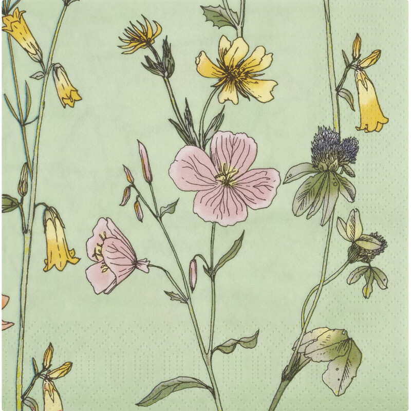 Een afbeelding van AH Servet veldboeket 33x33cm