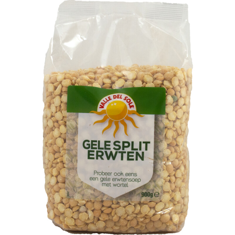 Een afbeelding van Valle del sole Gele spliterwten