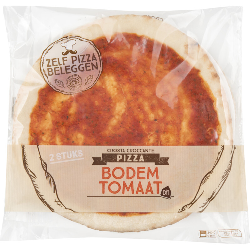 Een afbeelding van AH Houtoven pizzabodems