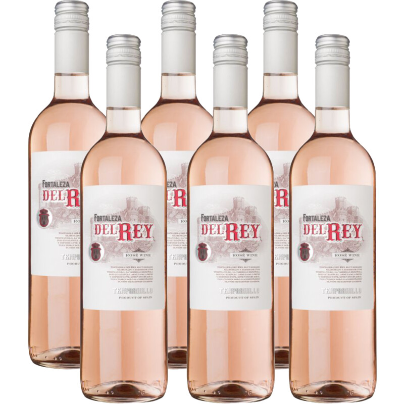 Een afbeelding van Fortaleza del Rey Fortaleza del rey rose 6pack