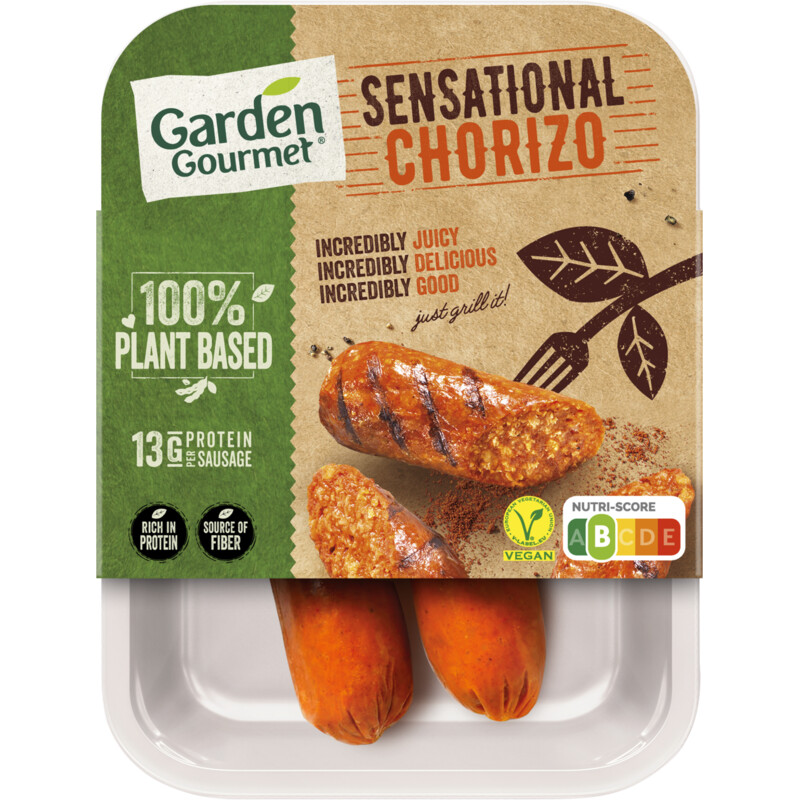 Een afbeelding van Garden Gourmet Sensational chorizo