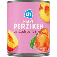 Een afbeelding van AH Halve perziken op lichte siroop
