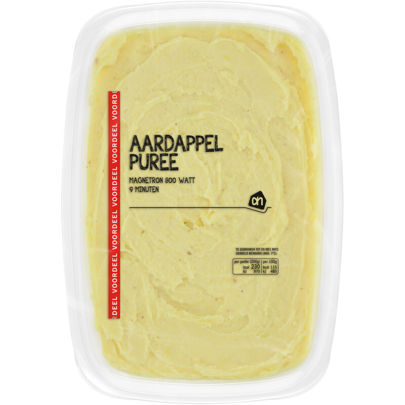 Een afbeelding van AH Aardappelpuree voordeel