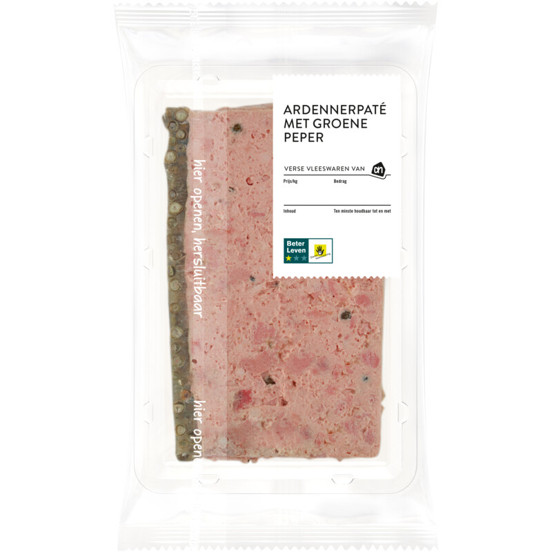 Een afbeelding van AH Ardenner pate groene peper