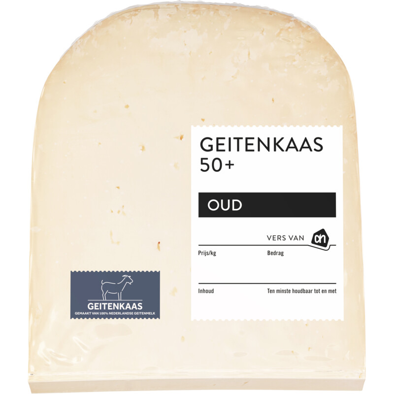 Een afbeelding van AH Geitenkaas oud 50+ stuk